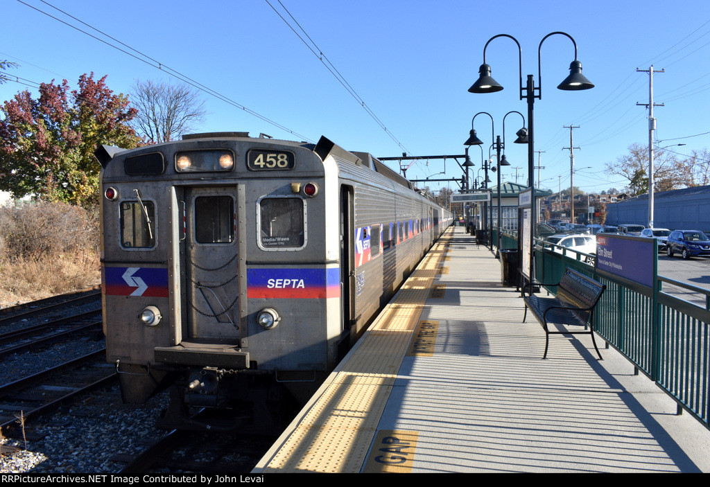 Septa Silverliner IV Set on Train # 2309 at Elm St Station